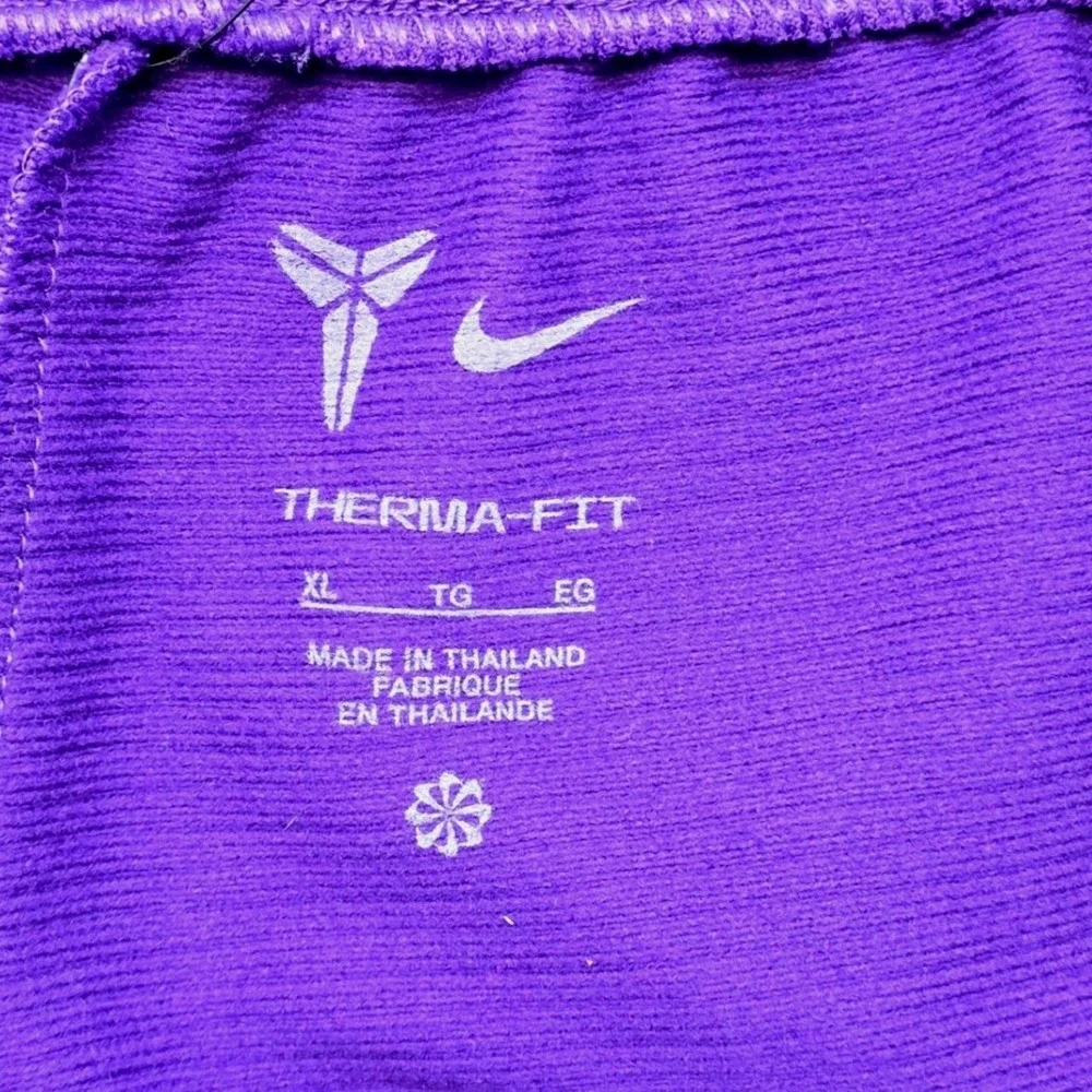 Nike Kobe Bryant Mamba Therma-FIT Basketball SweatPants Purple HJ8113-547 Sz XL